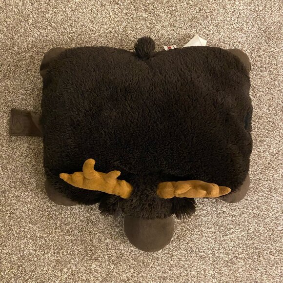 Pillow Pets Wild Moose Stuffed Animal Plush Toy 18 Inches, Brown, 2010 - Picture 1 of 5